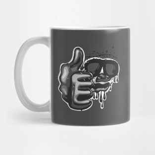 Thumbs up Drip Man Mug